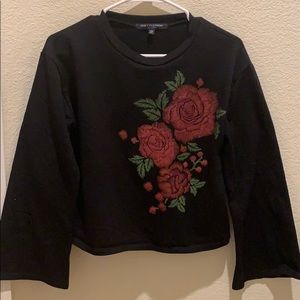 Women’s Cute Rose Print XS